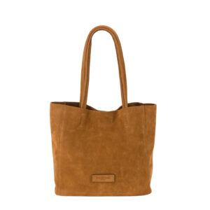 Shopper media in nabuk -Collezione Campiello
