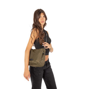 Alternative view of Nylon and Leather Shoulder Bag from Giudecca Collection