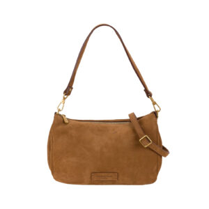 Campiello Collection Nubuck Leather Crossbody Bag
