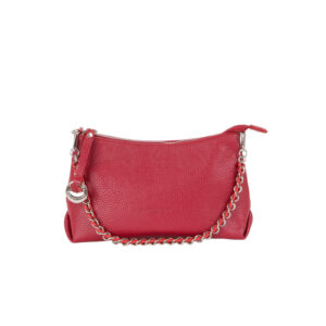 Fondamenta Collection Tumbled Leather Pochette with Chain and Strap D27127