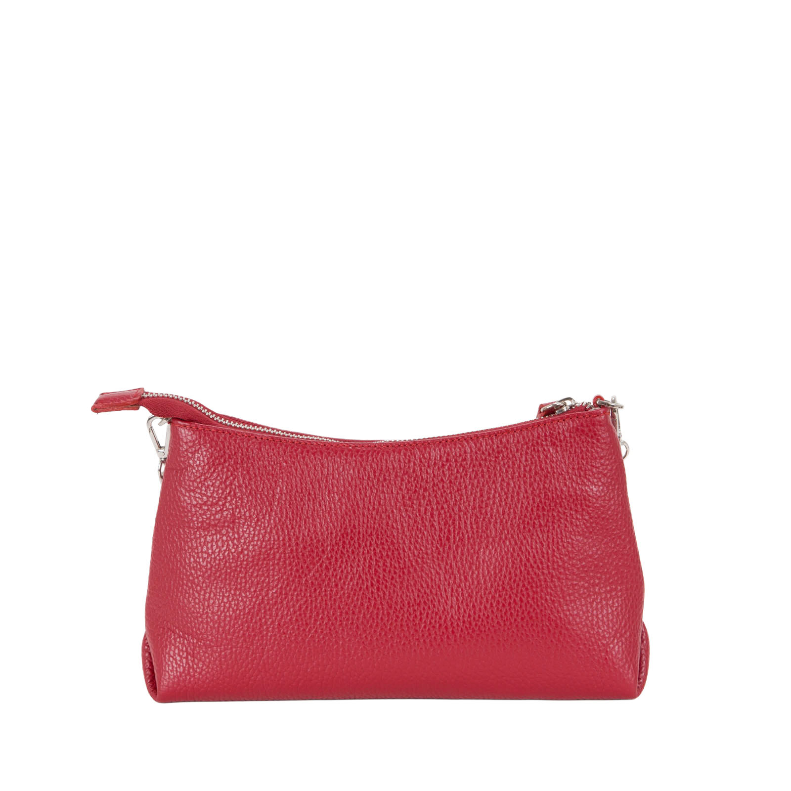 Fondamenta Collection Tumbled Leather Pochette with Chain and Strap D27127 - Image 6