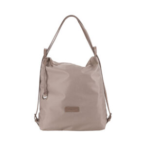 Zaino 2-in-1 in nylon e pelle Y27723 Collezione Giudecca