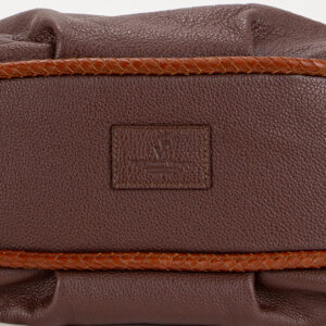 Three-way in pelle da donna con decorazione V27600 - immagine 4