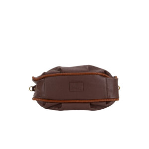 Borsa grande a mano in pelle da donna con decorazione V27601 - immagine 9