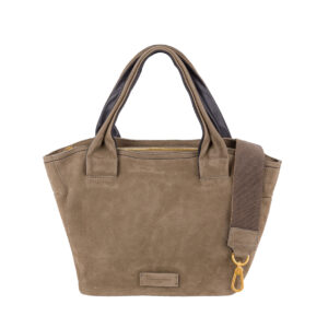 Borsa a mano in nabuk da donna NB2601