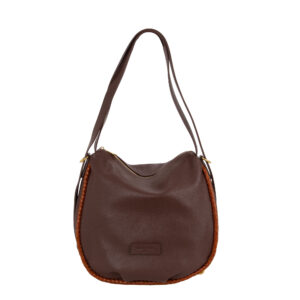 Three-way  in pelle da donna con decorazione V27600