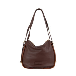 Three-way  in pelle da donna con decorazione V27600