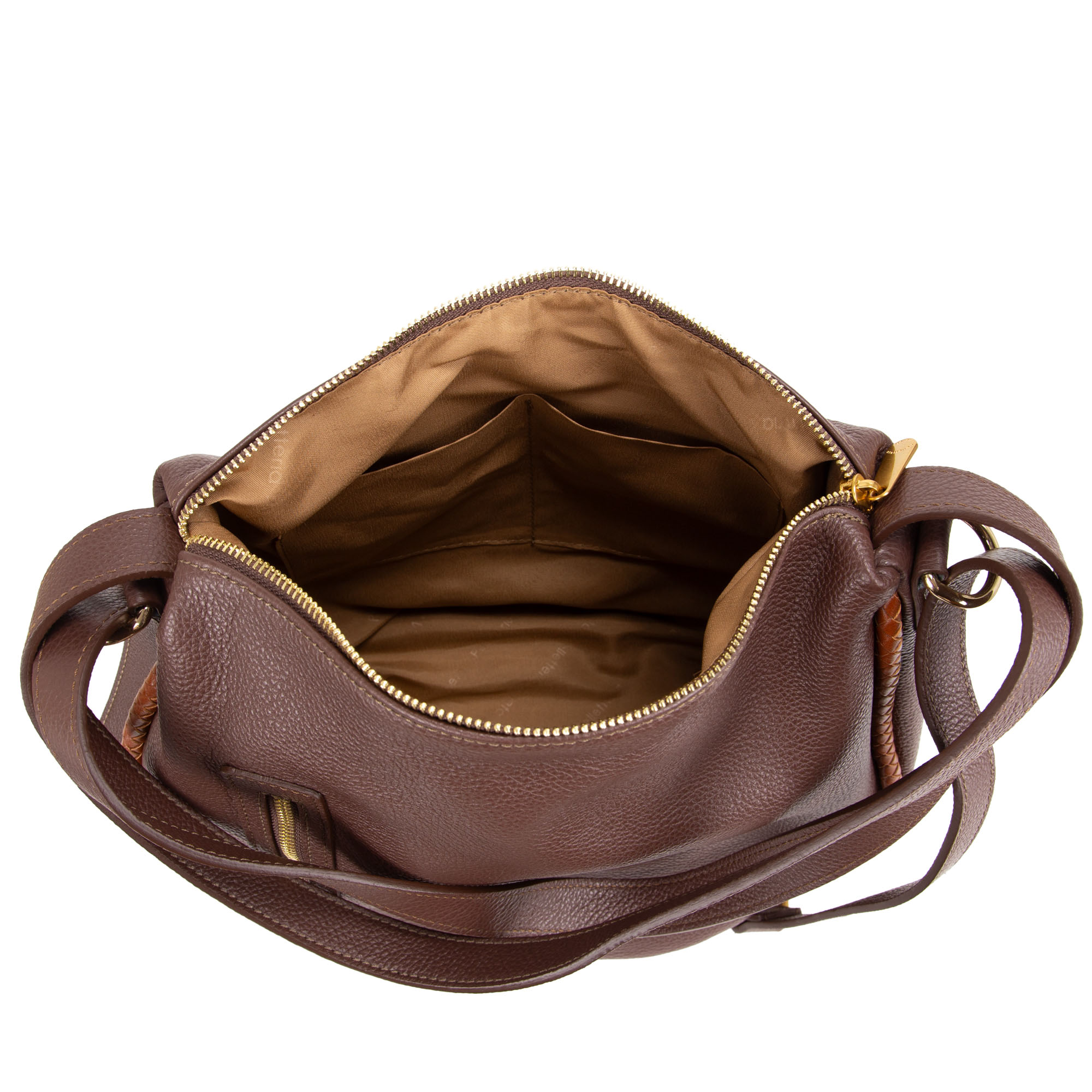 Three-way in pelle da donna con decorazione V27600 - immagine 9