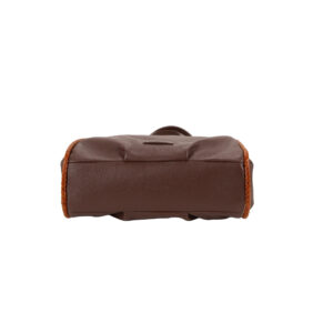 Shopper in pelle da donna con decorazione V27603 - immagine 5