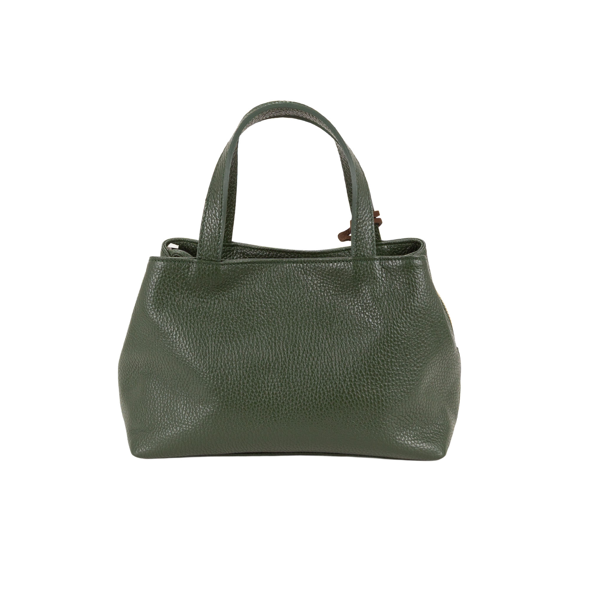 Minibag in pelle da donna con scomparti multipli e tracolla regolabile in tessuto art D27315 di Pelletteria Veneta