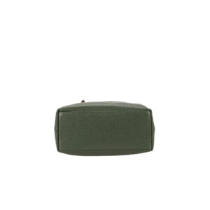 Minibag in pelle da donna con scomparti multipli e tracolla regolabile in tessuto art D27315 di Pelletteria Veneta