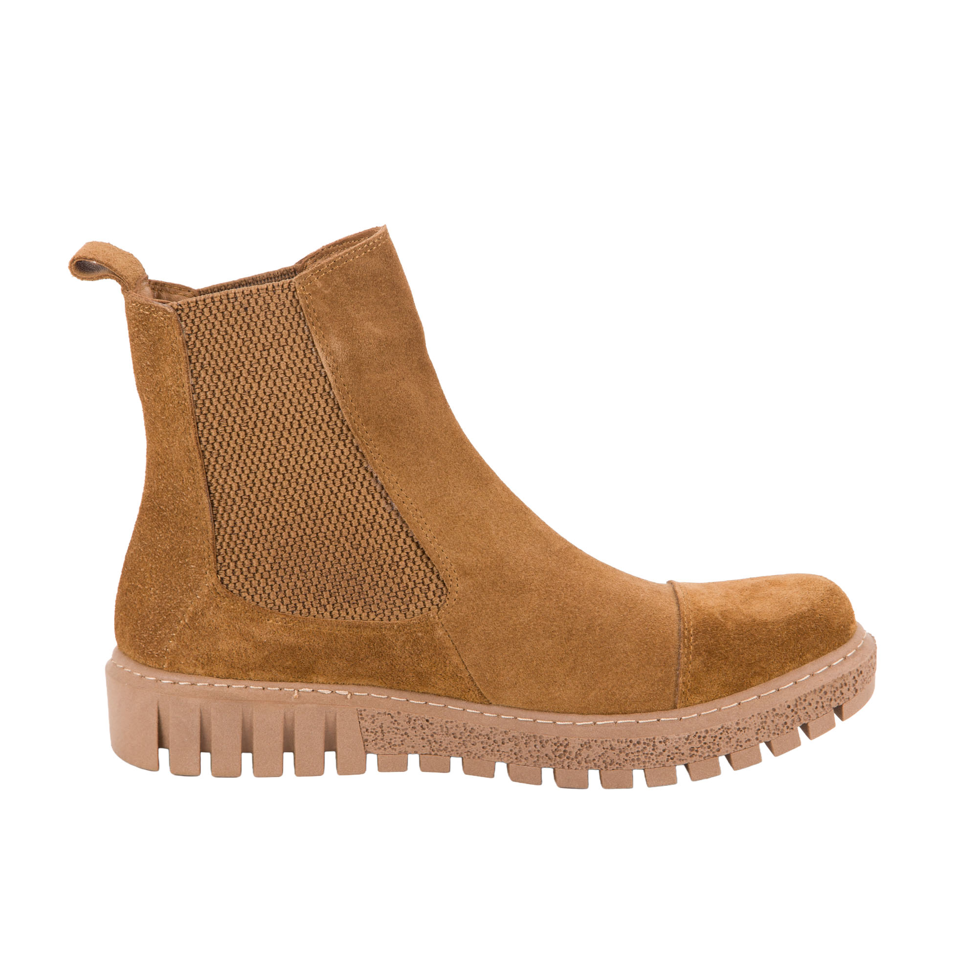 Stivaletti in pelle da donna alla caviglia con elastico di Pelletteria Veneta