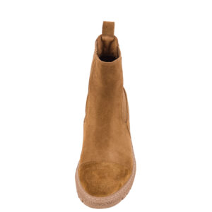 Stivaletti in pelle da donna alla caviglia con elastico di Pelletteria Veneta
