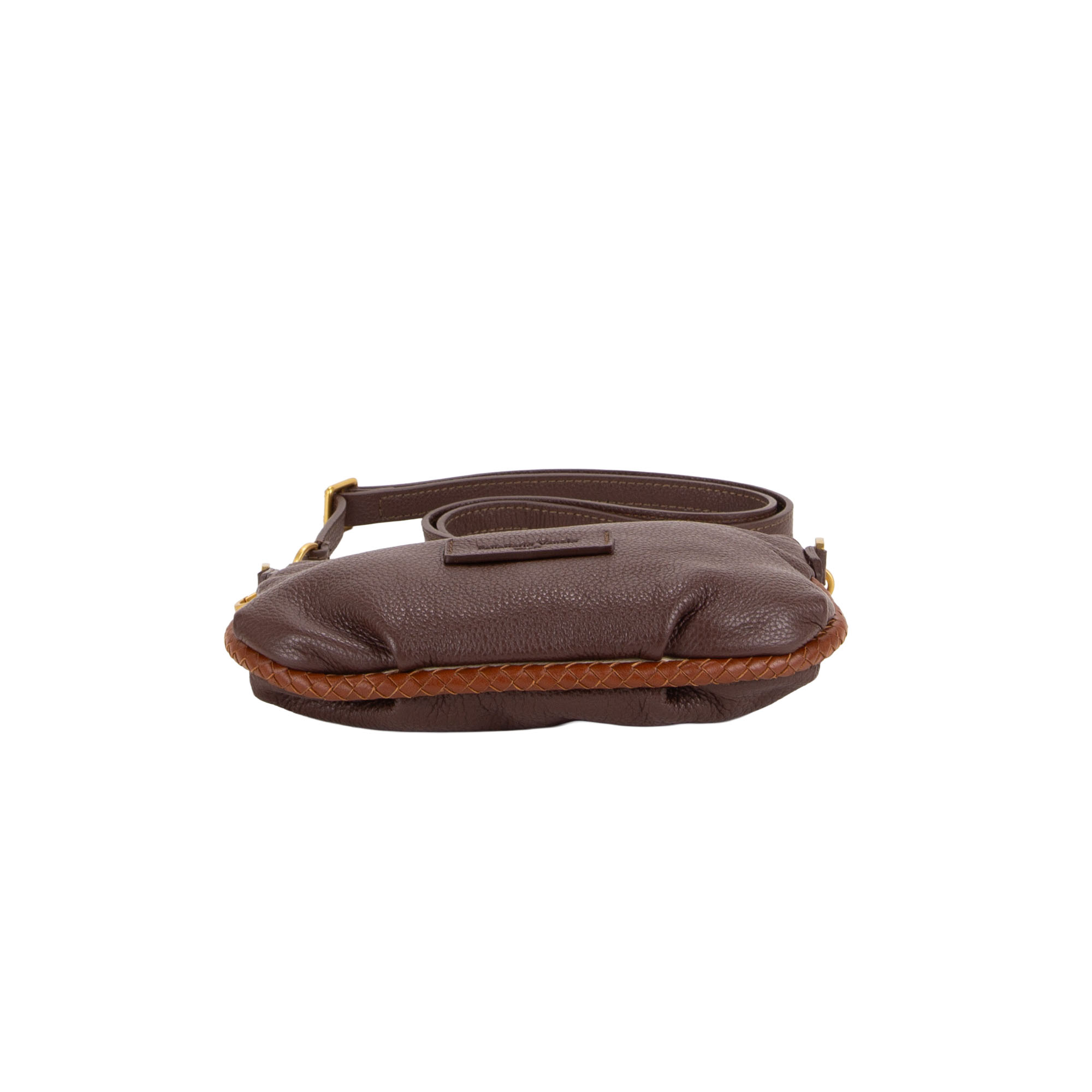 Tracollina in pelle da donna con decorazione V27605 - immagine 4