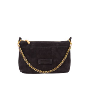Pochette in nabuk da donna con catenina NB2605