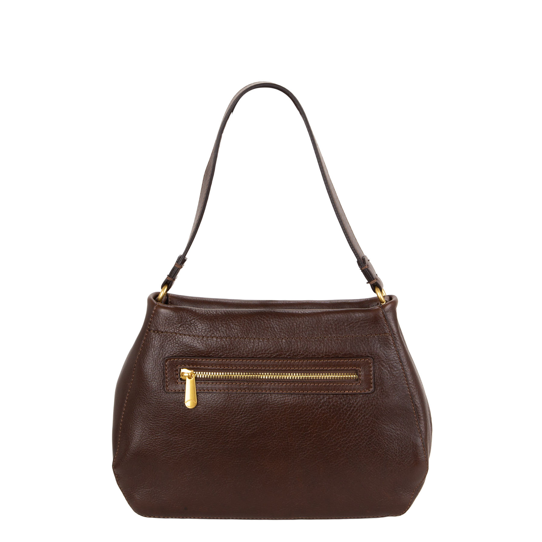Women's Vegetable-Tanned Leather Shoulder Bag - Image 3