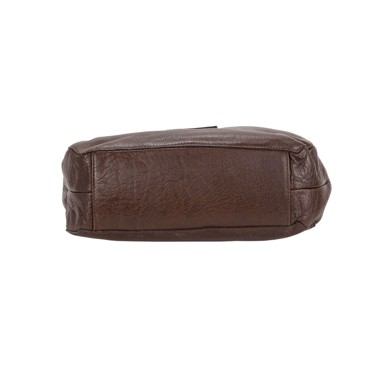 Borsa a mano media con doppi manici in pelle conciata al vegetale art F27204 di Pelletteria Veneta