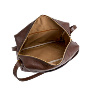Bauletto in pelle conciata al vegetale con doppi manici art. F27206 di Pelletteria Veneta