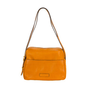 Handcrafted Italian Leather Shoulder Bag with Adjustable Straps F27206