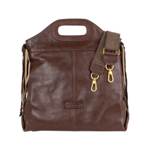 Borsa a mano in pelle vegetale da donna F27208