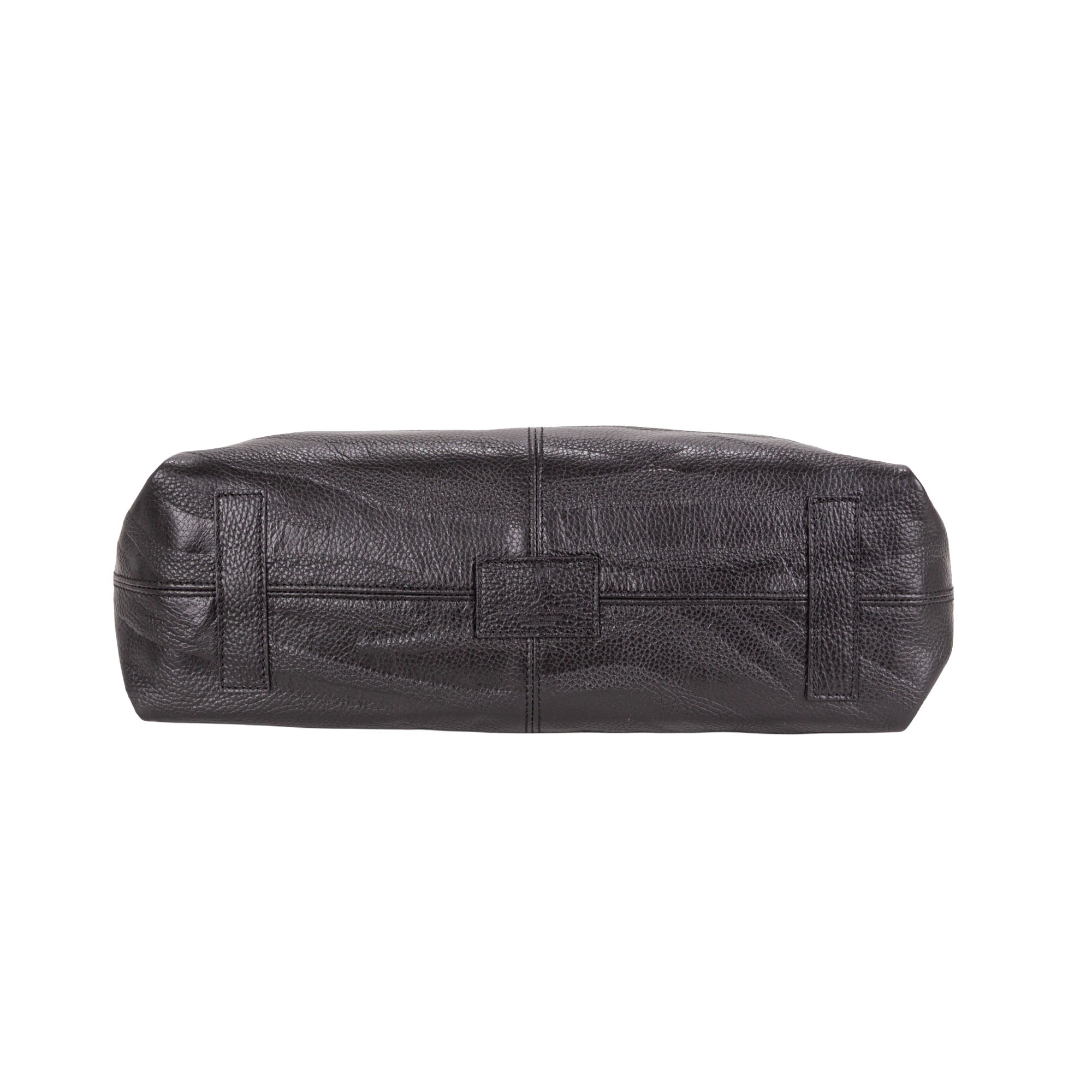 Borsa a mano in pelle bottanalata stampata con motivo zebrato e frange decorative. Mod. Z27208 di Pelletteria Veneta