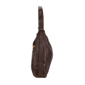 Borsa in pelle conciata al vegetale convertibile in zaino art. F27200 di Pelletteria Veneta