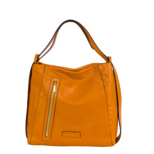 Convertible Italian Leather Backpack and Shoulder Bag