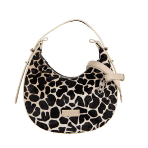 Cavallino and Leather Rounded Shoulder Bag CAV2605