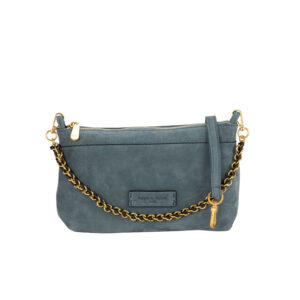 Pochette in nabuk da donna con catenina NB2605